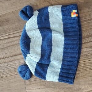 Bear Ears Stripped Hat Size 3T-4T